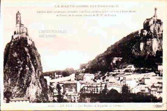 Cartes postales anciennes > CARTES POSTALES > carte postale ancienne > cartes-postales-ancienne.com Auvergne rhone alpes Haute loire Le Puy En Velay