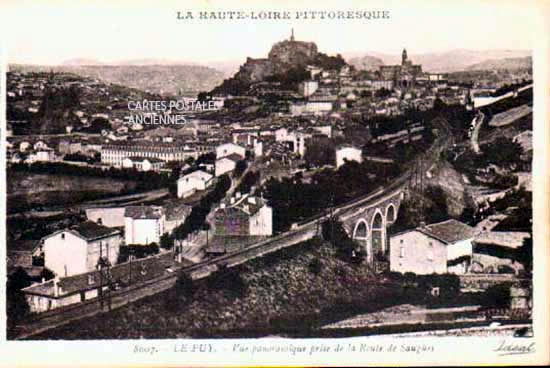 Cartes postales anciennes > CARTES POSTALES > carte postale ancienne > cartes-postales-ancienne.com Auvergne rhone alpes Haute loire Le Puy En Velay