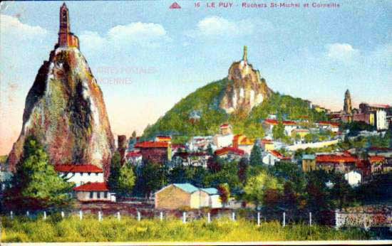 Cartes postales anciennes > CARTES POSTALES > carte postale ancienne > cartes-postales-ancienne.com Auvergne rhone alpes Haute loire Le Puy En Velay