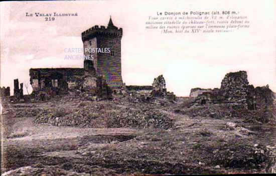 Cartes postales anciennes > CARTES POSTALES > carte postale ancienne > cartes-postales-ancienne.com Auvergne rhone alpes Haute loire Polignac