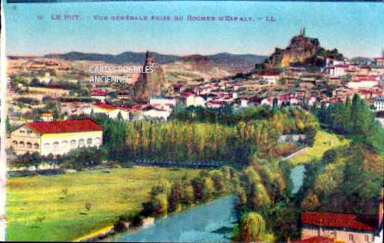 Cartes postales anciennes > CARTES POSTALES > carte postale ancienne > cartes-postales-ancienne.com Auvergne rhone alpes Haute loire Le Puy En Velay