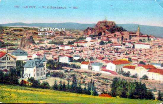 Cartes postales anciennes > CARTES POSTALES > carte postale ancienne > cartes-postales-ancienne.com Auvergne rhone alpes Haute loire Le Puy En Velay