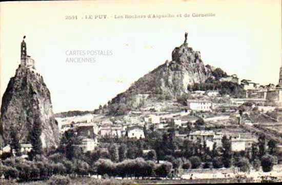 Cartes postales anciennes > CARTES POSTALES > carte postale ancienne > cartes-postales-ancienne.com Auvergne rhone alpes Haute loire Le Puy En Velay