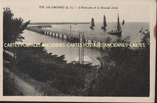 Cartes postales anciennes > CARTES POSTALES > carte postale ancienne > cartes-postales-ancienne.com Pays de la loire Loire atlantique Le Croisic