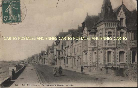 Cartes postales anciennes > CARTES POSTALES > carte postale ancienne > cartes-postales-ancienne.com Pays de la loire Loire atlantique La Baule Escoublac