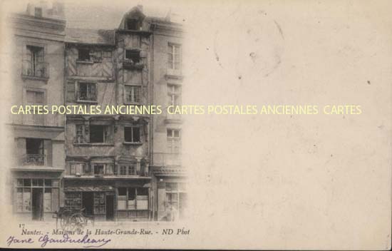 Cartes postales anciennes > CARTES POSTALES > carte postale ancienne > cartes-postales-ancienne.com Pays de la loire Loire atlantique Nantes