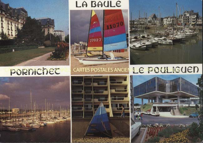 Cartes postales anciennes > CARTES POSTALES > carte postale ancienne > cartes-postales-ancienne.com Pays de la loire Loire atlantique La Baule Escoublac