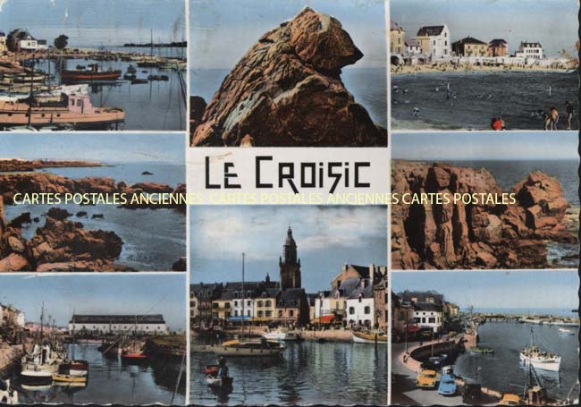 Cartes postales anciennes > CARTES POSTALES > carte postale ancienne > cartes-postales-ancienne.com Pays de la loire Loire atlantique Le Croisic