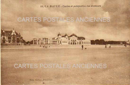 Cartes postales anciennes > CARTES POSTALES > carte postale ancienne > cartes-postales-ancienne.com Pays de la loire Loire atlantique La Baule Escoublac