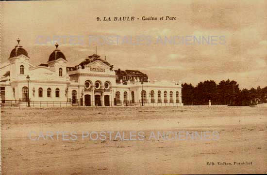 Cartes postales anciennes > CARTES POSTALES > carte postale ancienne > cartes-postales-ancienne.com Pays de la loire Loire atlantique La Baule Escoublac