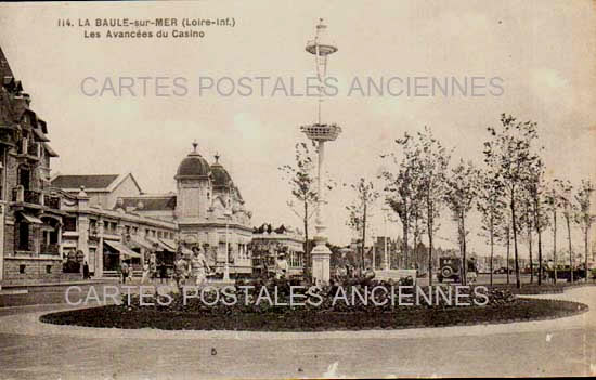 Cartes postales anciennes > CARTES POSTALES > carte postale ancienne > cartes-postales-ancienne.com Pays de la loire La Baule Escoublac