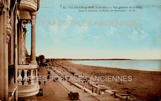 Cartes postales anciennes > CARTES POSTALES > carte postale ancienne > cartes-postales-ancienne.com Pays de la loire Loire atlantique La Baule Escoublac