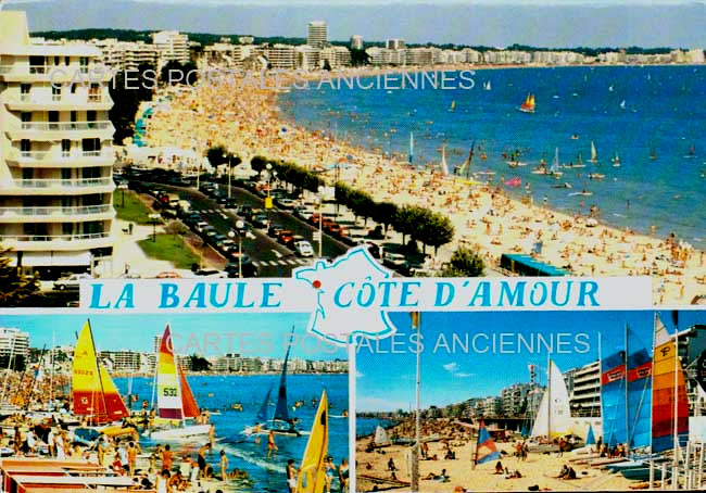 Cartes postales anciennes > CARTES POSTALES > carte postale ancienne > cartes-postales-ancienne.com Pays de la loire Loire atlantique La Baule Escoublac