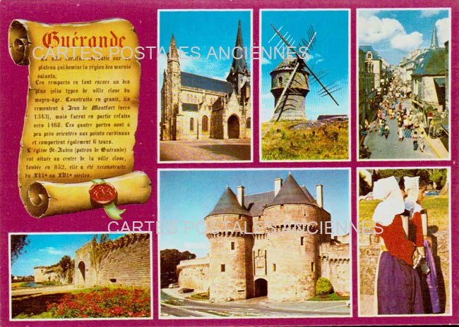 Cartes postales anciennes > CARTES POSTALES > carte postale ancienne > cartes-postales-ancienne.com Pays de la loire Loire atlantique Guerande