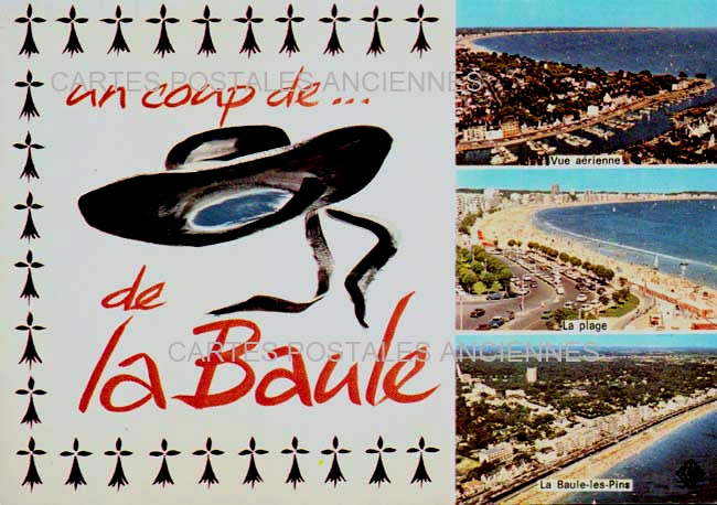 Cartes postales anciennes > CARTES POSTALES > carte postale ancienne > cartes-postales-ancienne.com Pays de la loire Loire atlantique La Baule Escoublac