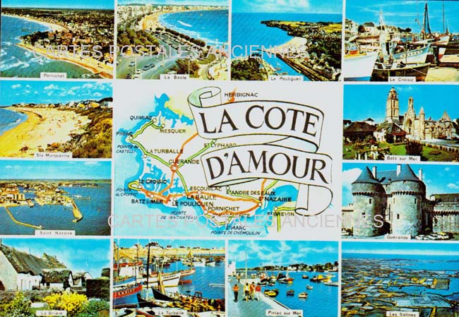 Cartes postales anciennes > CARTES POSTALES > carte postale ancienne > cartes-postales-ancienne.com Pays de la loire Loire atlantique La Baule Escoublac