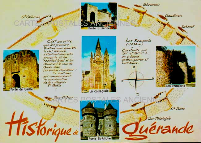 Cartes postales anciennes > CARTES POSTALES > carte postale ancienne > cartes-postales-ancienne.com Pays de la loire Loire atlantique Guerande