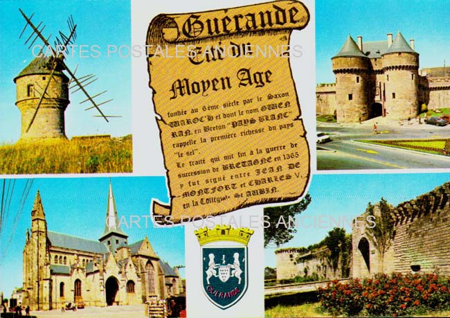 Cartes postales anciennes > CARTES POSTALES > carte postale ancienne > cartes-postales-ancienne.com Pays de la loire Loire atlantique Guerande