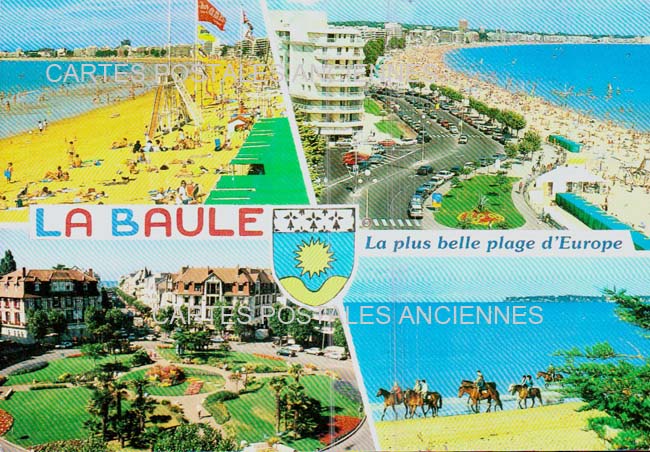 Cartes postales anciennes > CARTES POSTALES > carte postale ancienne > cartes-postales-ancienne.com Pays de la loire Loire atlantique La Baule Escoublac