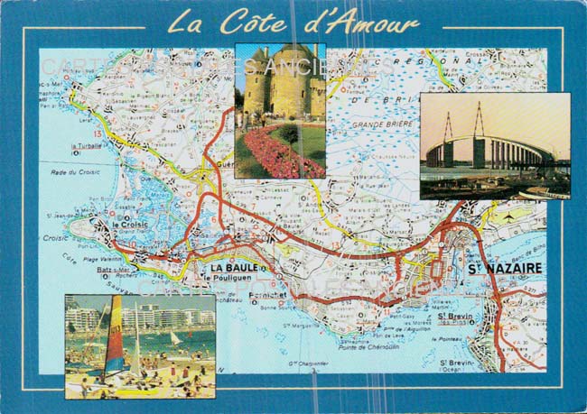 Cartes postales anciennes > CARTES POSTALES > carte postale ancienne > cartes-postales-ancienne.com Pays de la loire Loire atlantique La Baule Escoublac