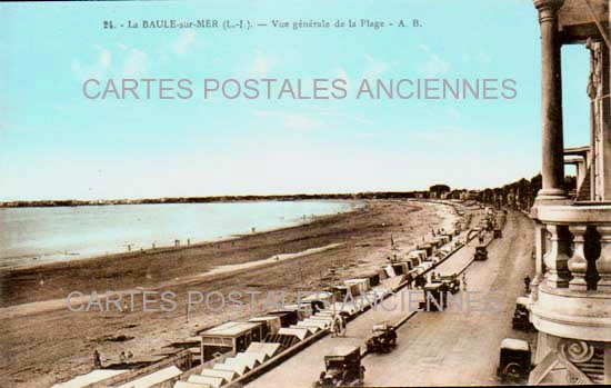 Cartes postales anciennes > CARTES POSTALES > carte postale ancienne > cartes-postales-ancienne.com Pays de la loire Loire atlantique La Baule Escoublac