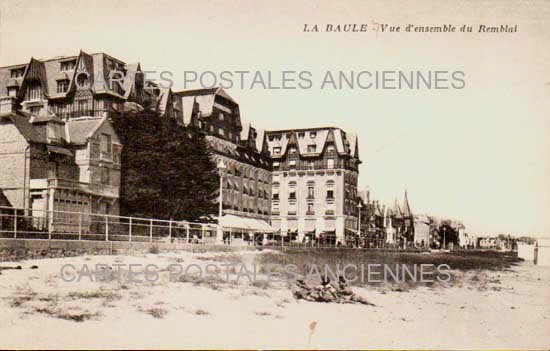 Cartes postales anciennes > CARTES POSTALES > carte postale ancienne > cartes-postales-ancienne.com Pays de la loire Loire atlantique La Baule Escoublac