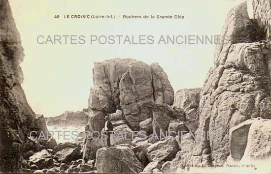 Cartes postales anciennes > CARTES POSTALES > carte postale ancienne > cartes-postales-ancienne.com Pays de la loire Loire atlantique Le Croisic