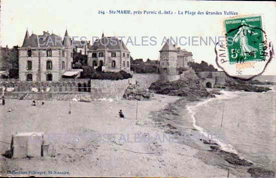 Cartes postales anciennes > CARTES POSTALES > carte postale ancienne > cartes-postales-ancienne.com Pays de la loire Loire atlantique Pornic