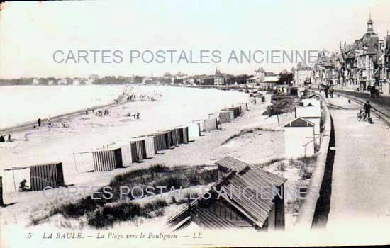 Cartes postales anciennes > CARTES POSTALES > carte postale ancienne > cartes-postales-ancienne.com Pays de la loire Loire atlantique La Baule Escoublac