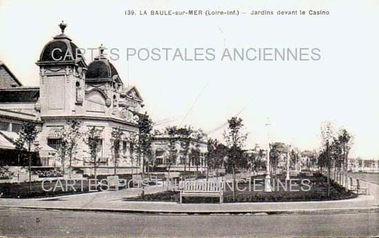 Cartes postales anciennes > CARTES POSTALES > carte postale ancienne > cartes-postales-ancienne.com Pays de la loire La Baule Escoublac