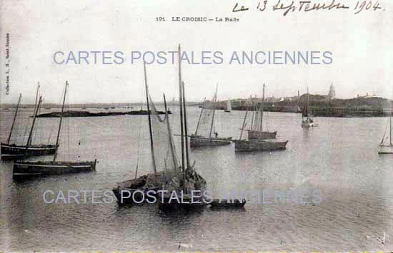 Cartes postales anciennes > CARTES POSTALES > carte postale ancienne > cartes-postales-ancienne.com Pays de la loire Le Croisic