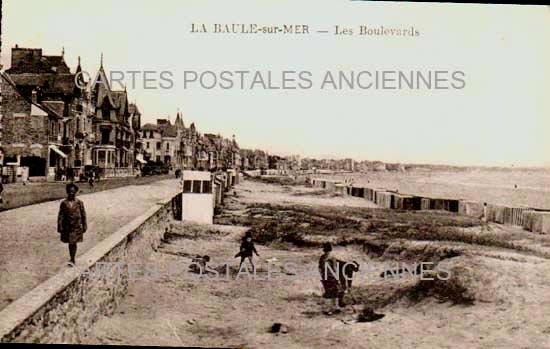 Cartes postales anciennes > CARTES POSTALES > carte postale ancienne > cartes-postales-ancienne.com Pays de la loire Loire atlantique La Baule Escoublac