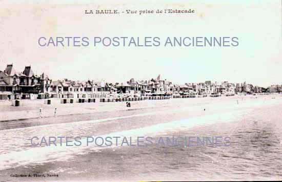 Cartes postales anciennes > CARTES POSTALES > carte postale ancienne > cartes-postales-ancienne.com Pays de la loire Loire atlantique La Baule Escoublac