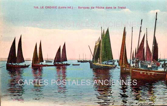 Cartes postales anciennes > CARTES POSTALES > carte postale ancienne > cartes-postales-ancienne.com Pays de la loire Loire atlantique Le Croisic