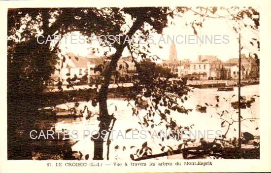 Cartes postales anciennes > CARTES POSTALES > carte postale ancienne > cartes-postales-ancienne.com Pays de la loire Loire atlantique Le Croisic