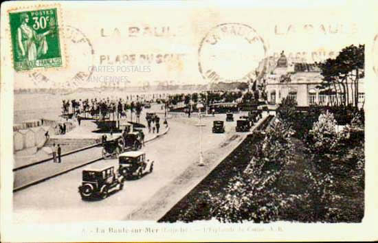 Cartes postales anciennes > CARTES POSTALES > carte postale ancienne > cartes-postales-ancienne.com Pays de la loire Loire atlantique La Baule Escoublac