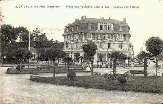 Cartes postales anciennes > CARTES POSTALES > carte postale ancienne > cartes-postales-ancienne.com Pays de la loire Loire atlantique La Baule Escoublac