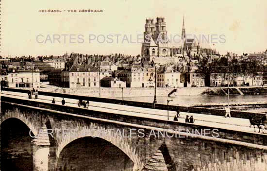 Cartes postales anciennes > CARTES POSTALES > carte postale ancienne > cartes-postales-ancienne.com Centre val de loire  Loiret Orleans