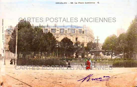 Cartes postales anciennes > CARTES POSTALES > carte postale ancienne > cartes-postales-ancienne.com Centre val de loire  Loiret Orleans