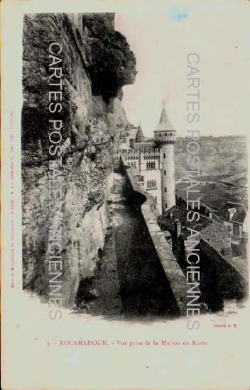 Cartes postales anciennes > CARTES POSTALES > carte postale ancienne > cartes-postales-ancienne.com Occitanie Lot Rocamadour