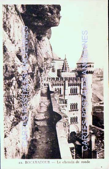 Cartes postales anciennes > CARTES POSTALES > carte postale ancienne > cartes-postales-ancienne.com Occitanie Lot Rocamadour