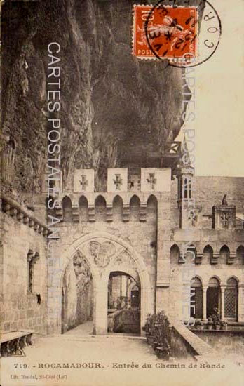 Cartes postales anciennes > CARTES POSTALES > carte postale ancienne > cartes-postales-ancienne.com Occitanie Lot Rocamadour