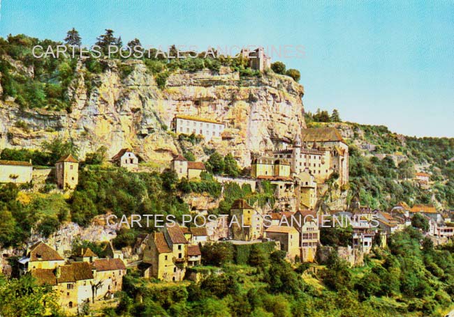 Cartes postales anciennes > CARTES POSTALES > carte postale ancienne > cartes-postales-ancienne.com Occitanie Lot Rocamadour