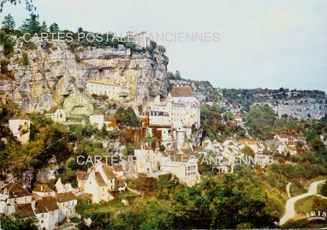 Cartes postales anciennes > CARTES POSTALES > carte postale ancienne > cartes-postales-ancienne.com Occitanie Lot Rocamadour