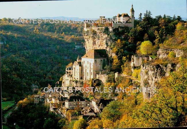 Cartes postales anciennes > CARTES POSTALES > carte postale ancienne > cartes-postales-ancienne.com Occitanie Lot Rocamadour