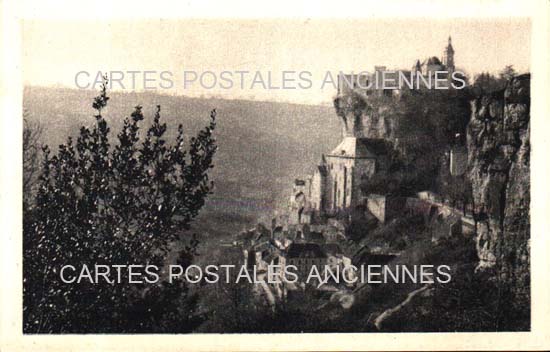 Cartes postales anciennes > CARTES POSTALES > carte postale ancienne > cartes-postales-ancienne.com Occitanie Lot Rocamadour