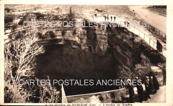 Cartes postales anciennes > CARTES POSTALES > carte postale ancienne > cartes-postales-ancienne.com Occitanie Lot Padirac