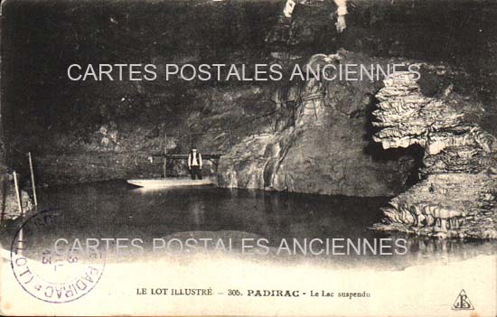 Cartes postales anciennes > CARTES POSTALES > carte postale ancienne > cartes-postales-ancienne.com Occitanie Lot Padirac