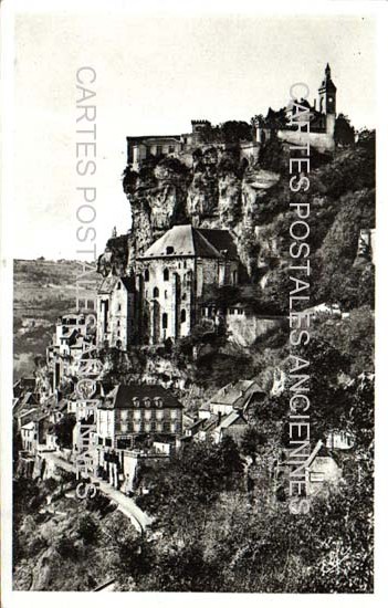 Cartes postales anciennes > CARTES POSTALES > carte postale ancienne > cartes-postales-ancienne.com Occitanie Lot Rocamadour