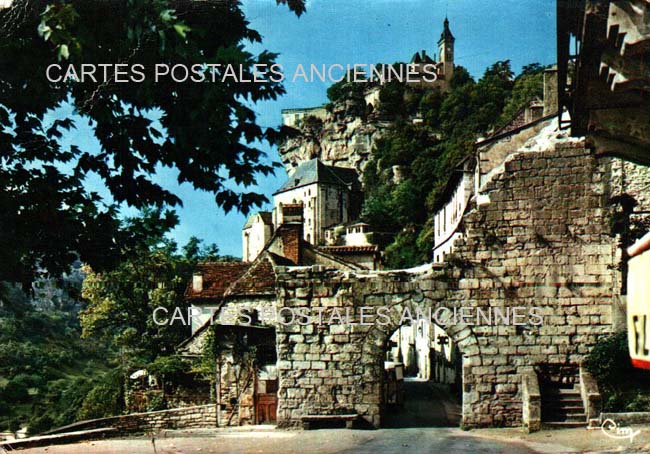 Cartes postales anciennes > CARTES POSTALES > carte postale ancienne > cartes-postales-ancienne.com Occitanie Lot Rocamadour